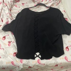 Forever 21 criss cross back top